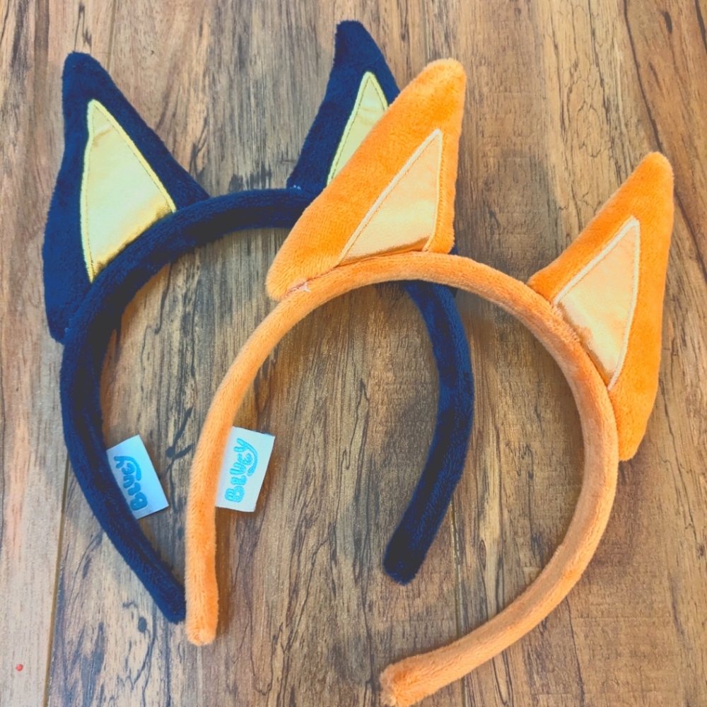 Bluey And Bingo Headband Ears